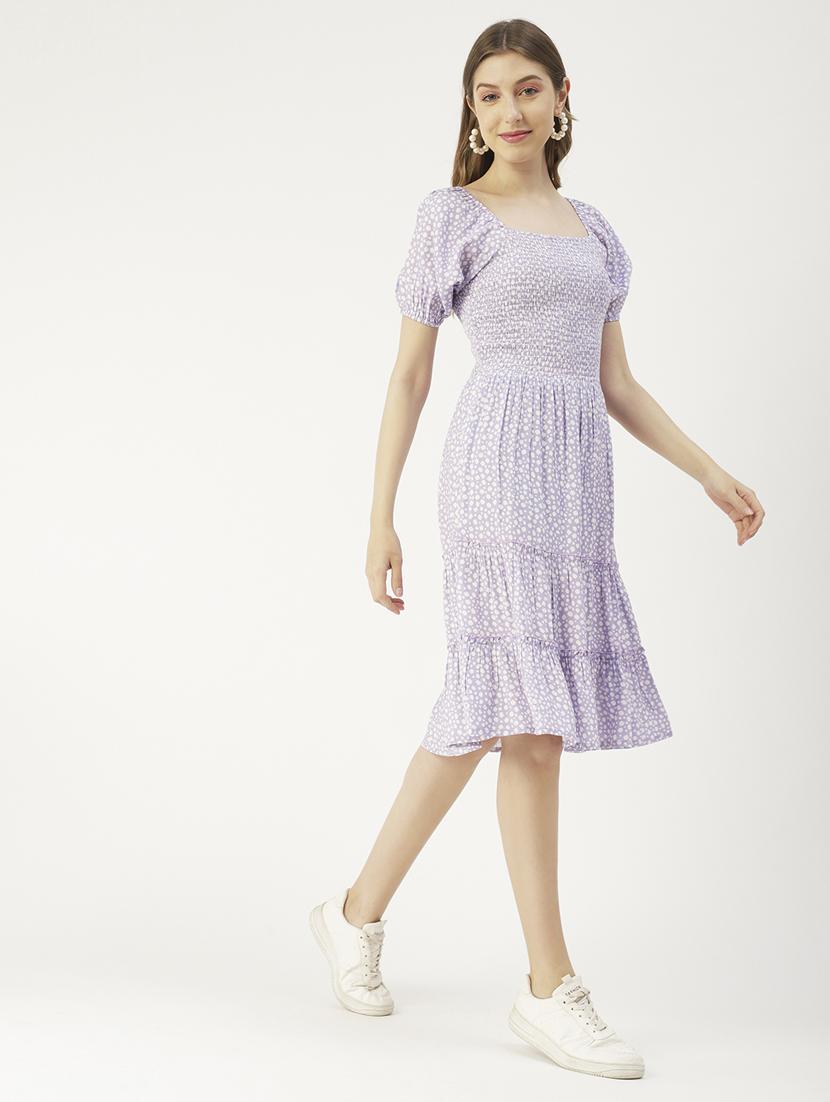 women's tiered dress floral dress - 19907134 -  Zoom Image - 0