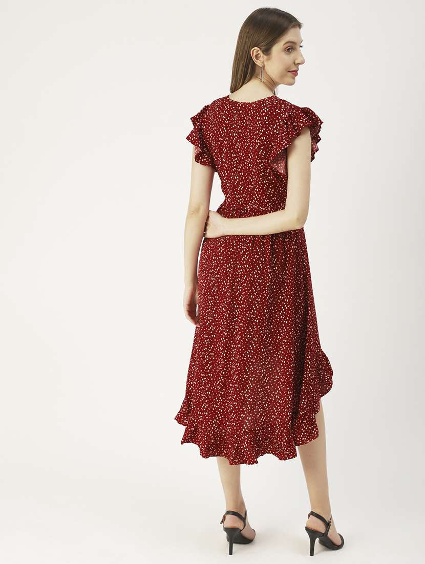 women's high low floral dress - 19907140 -  Standard Image - 2