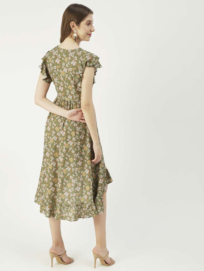 women's high low floral dress - 19907141 -  Standard Image - 2