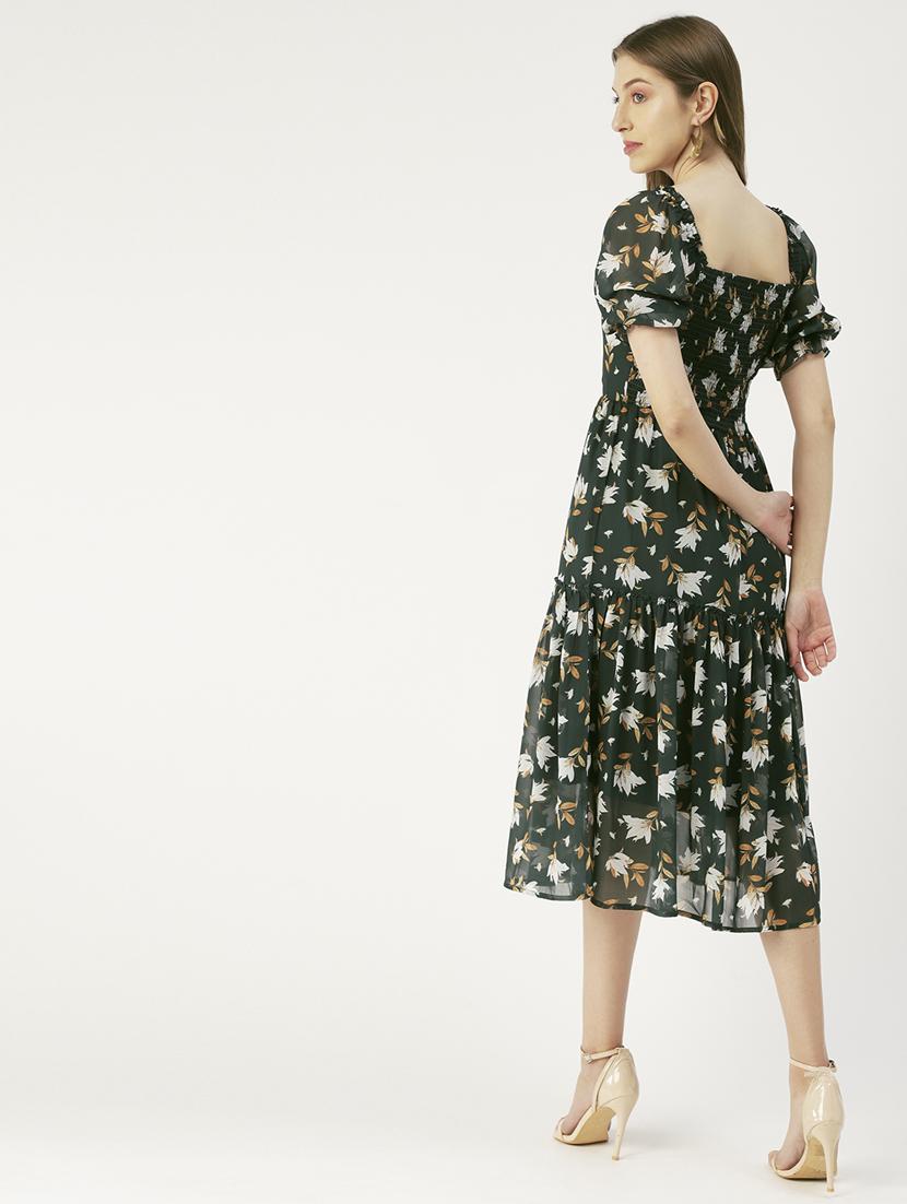 women's tiered dress floral dress - 19907147 - Standard Image - 2