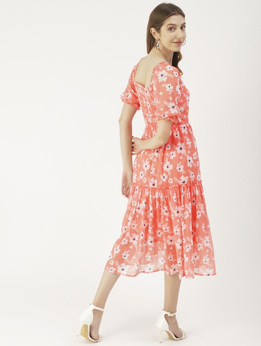 women's tiered dress floral dress - 19907148 - Standard Image - 2