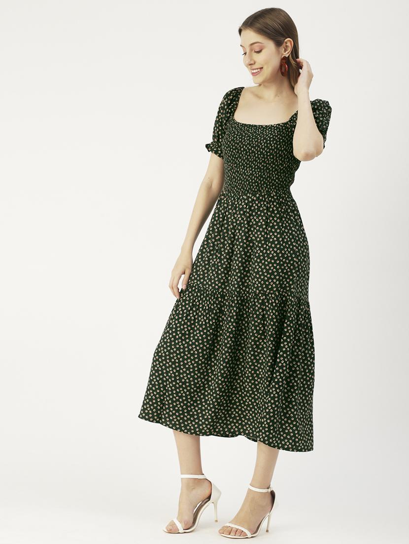women's tiered dress floral dress - 19907154 - Zoom Image - 0