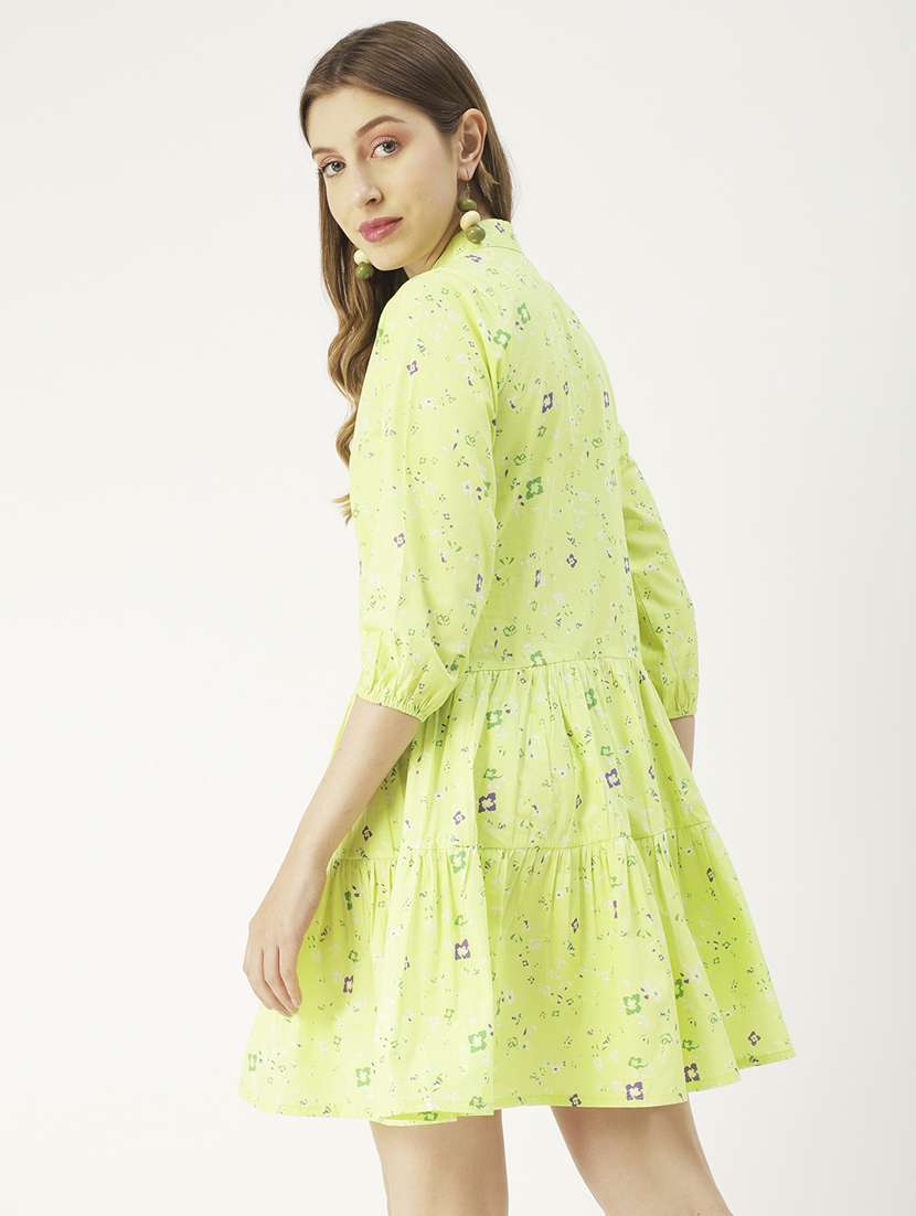 women's tiered dress floral dress - 19907176 -  Standard Image - 2