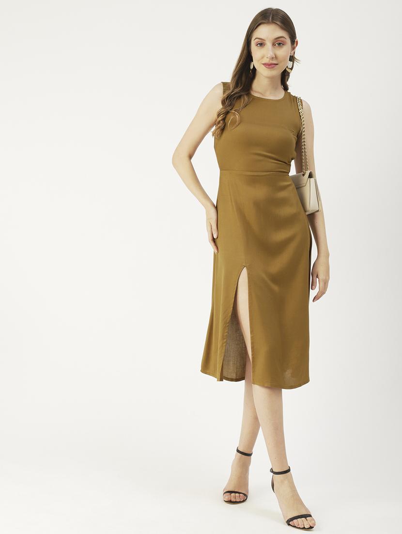 women's solid dress - 19907185 - Zoom Image - 0