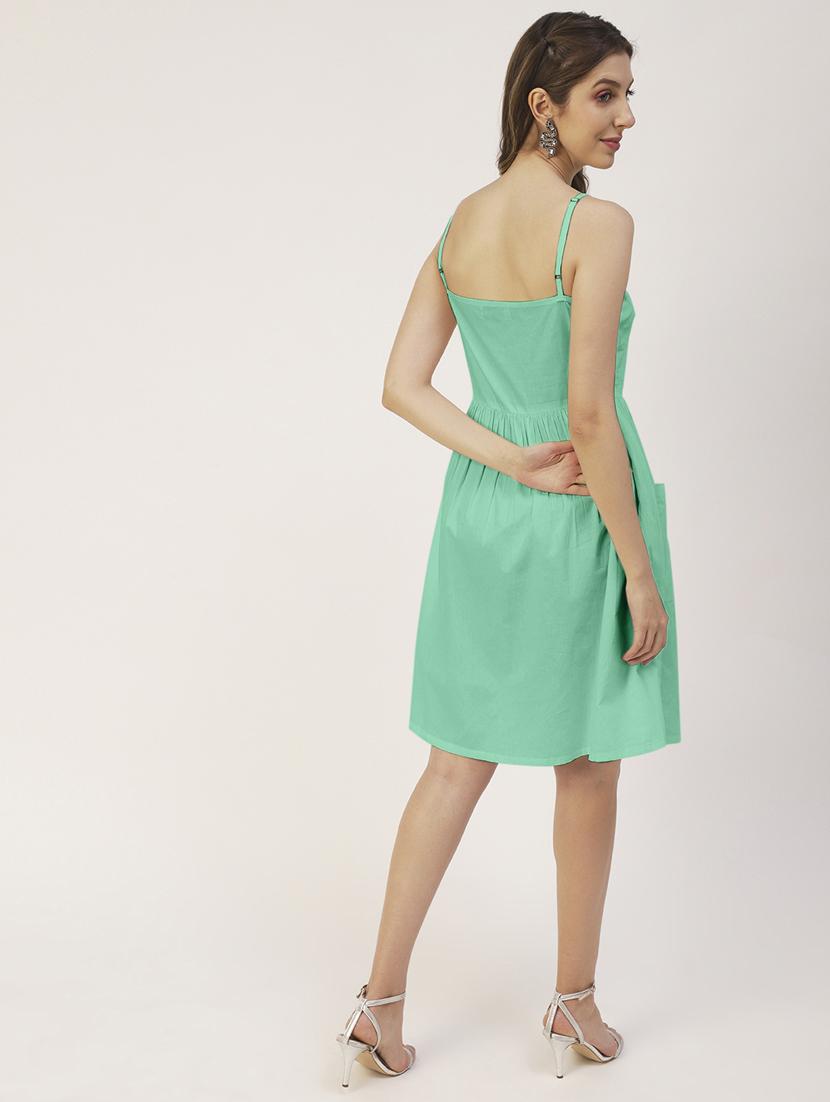 women's solid dress - 19907230 - Standard Image - 2
