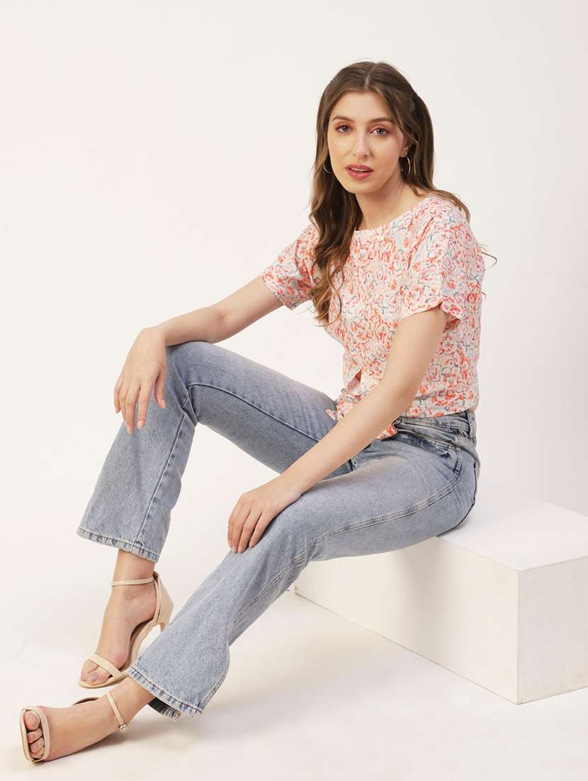 women's crop boat neck top - 19907300 -  Standard Image - 2