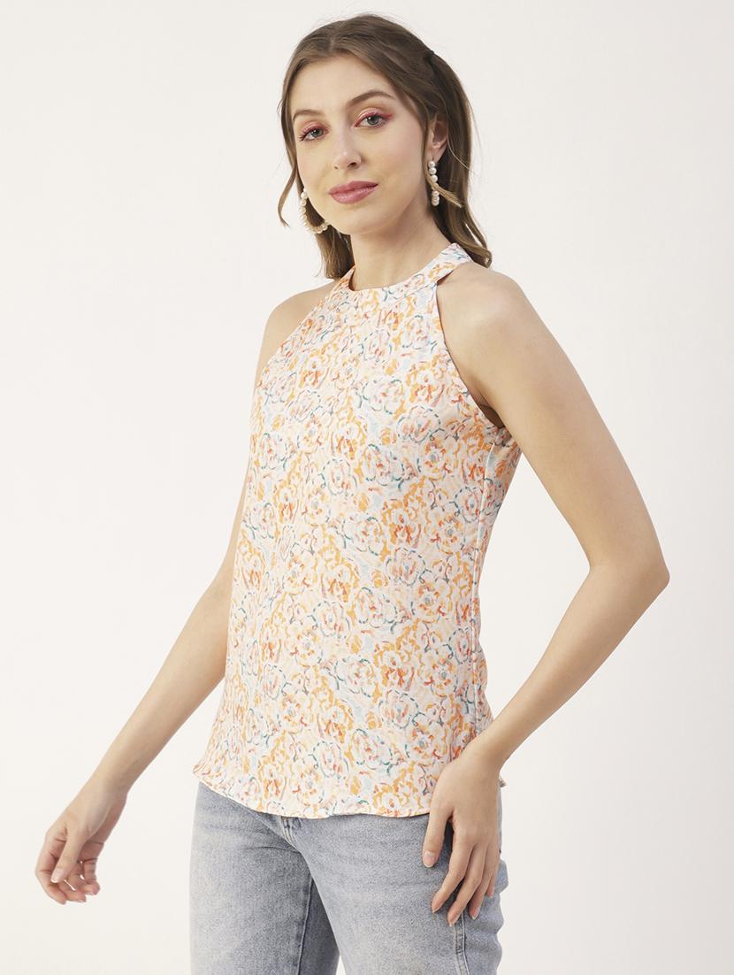 women's straight round neck top - 19907305 - Zoom Image - 0