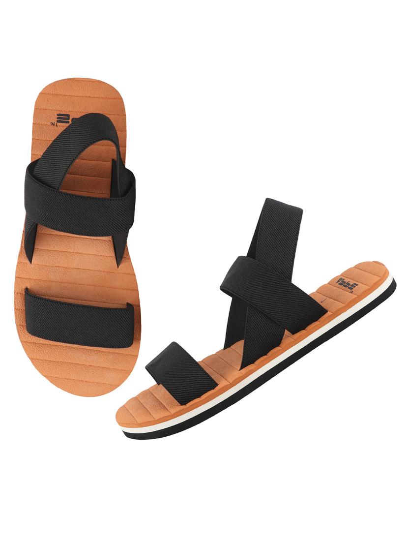 tan solid back strap sandal - 19908192 - Standard Image - 2