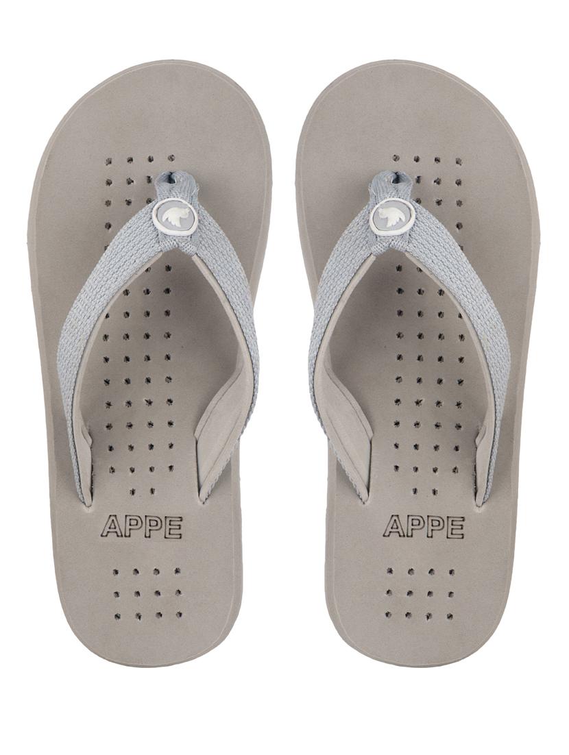 grey solid slipper - 19908221 - Standard Image - 2
