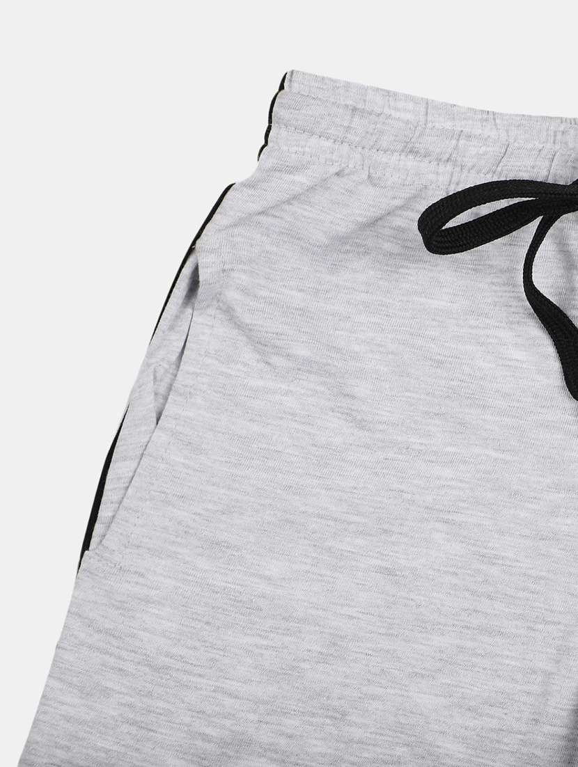 boys solid grey shorts - 19908354 - Standard Image - 2