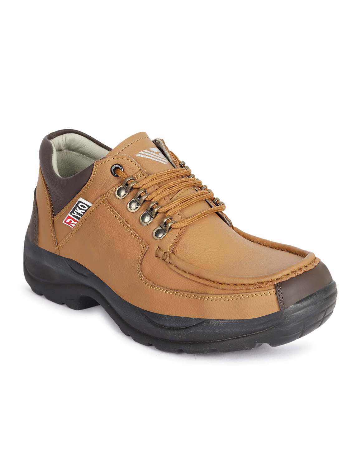 solid lace-up casual shoes
