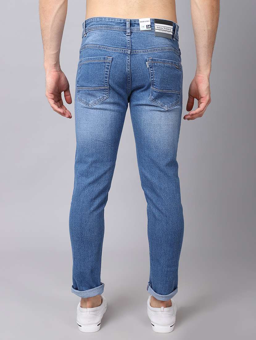 mens slim fit distressed jeans - 19911452 -  Standard Image - 2