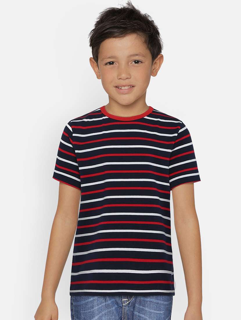 boys round neck printed t-shirt - 19914520 -  Standard Image - 2