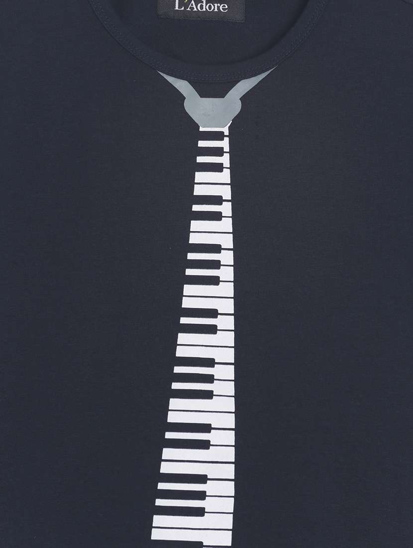 boys round neck printed t-shirt - 19914521 -  Standard Image - 2