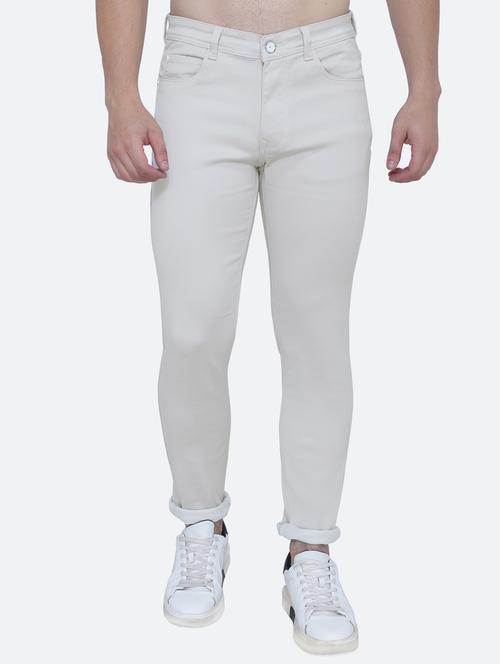 mens slim fit plain jeans - 19915274 - Standard Image - 0