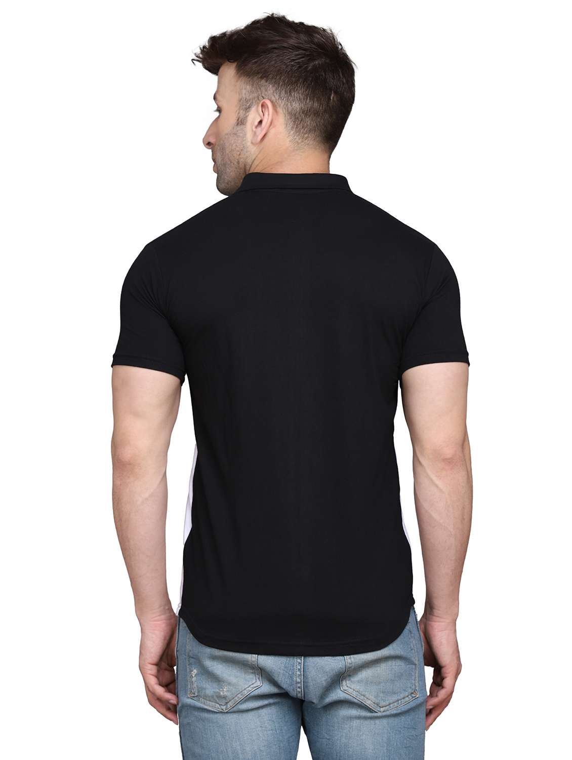 mens color block casual shirt - 19915394 -  Standard Image - 2