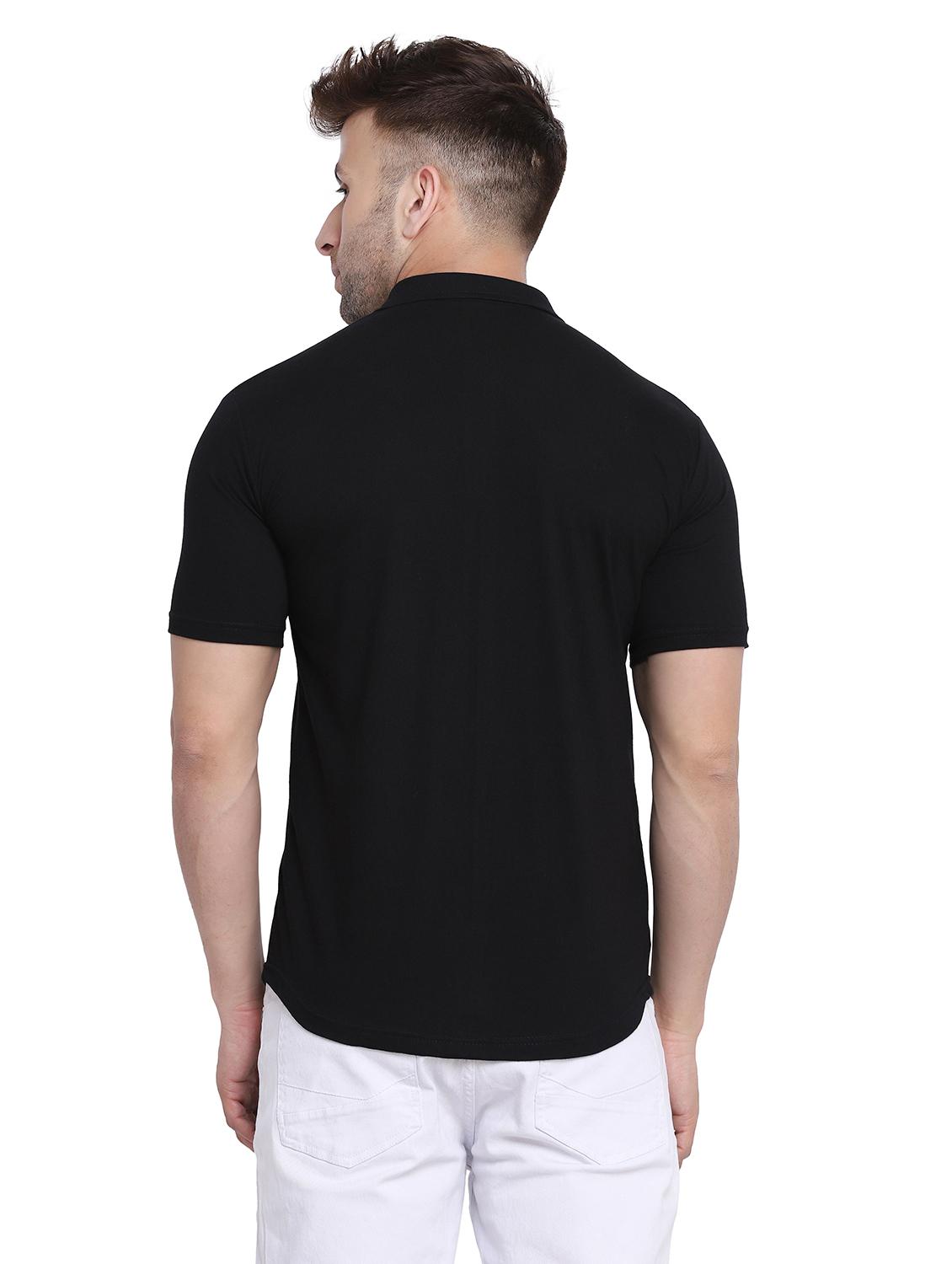 mens color block casual shirt - 19915401 - Standard Image - 2