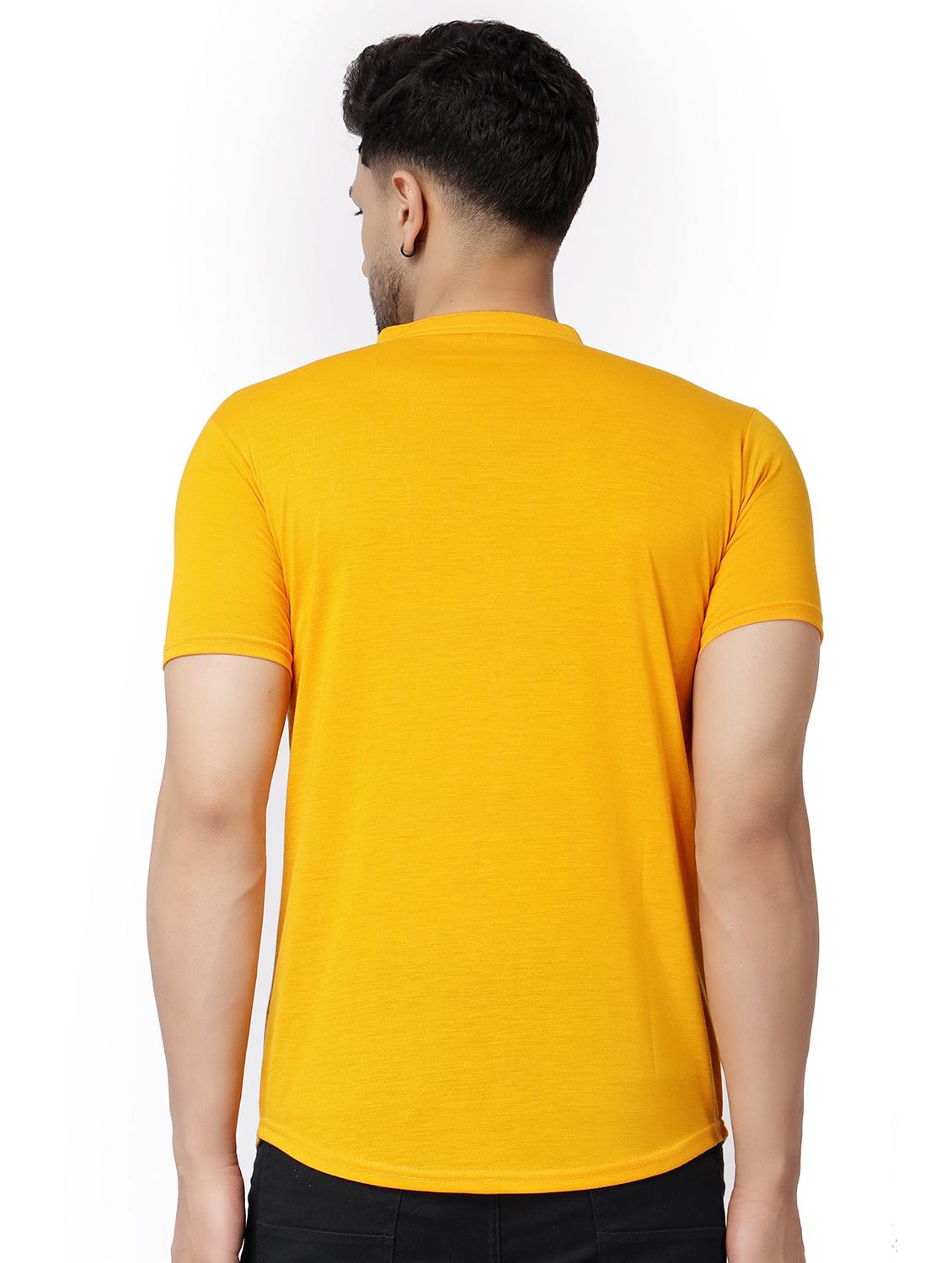 yellow cotton blend casual shirt - 19915462 - Standard Image - 2