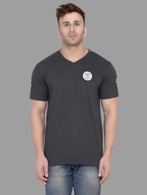 men cotton blend regular t-shirt - 19915494 - Standard Image - 0