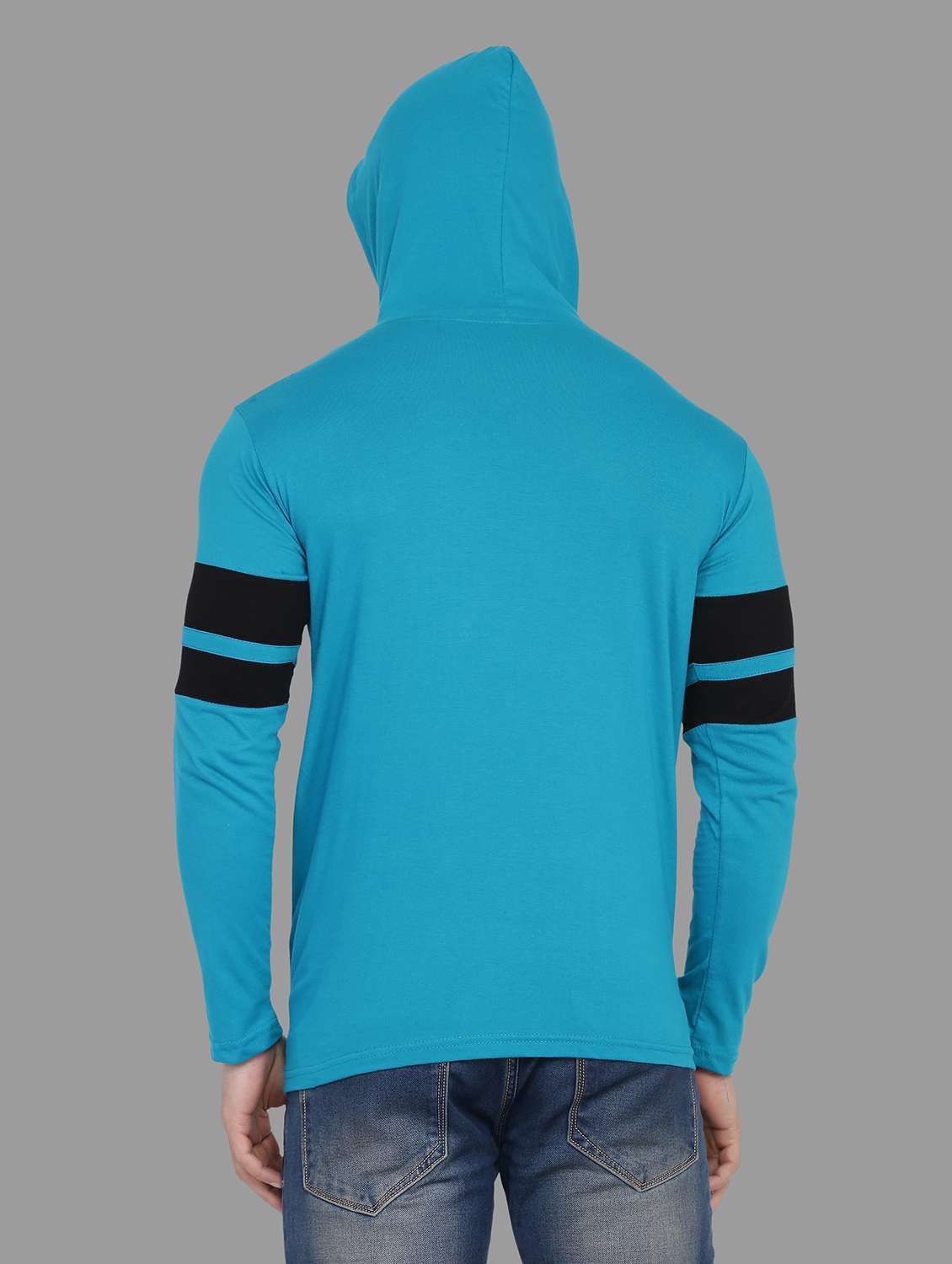 mens color block sweatshirt - 19915529 - Standard Image - 2
