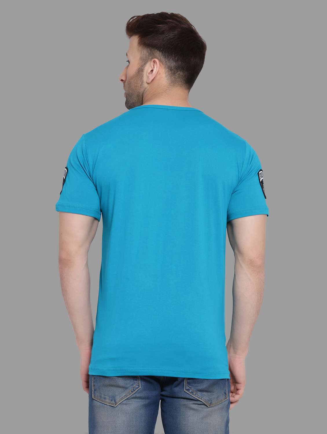 crew neck solid regular t-shirt - 19915587 -  Standard Image - 2