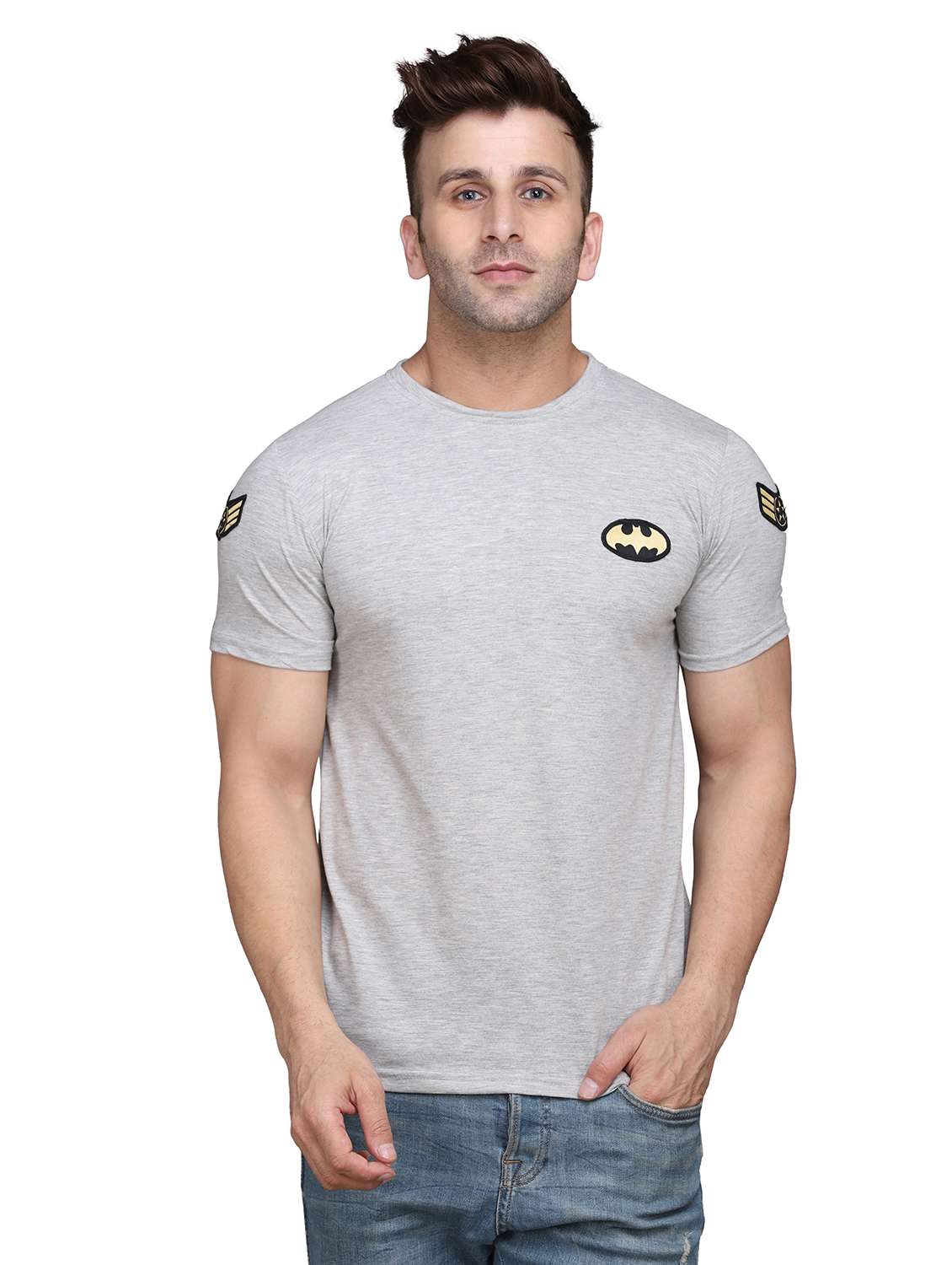 men crew neck cotton t-shirt