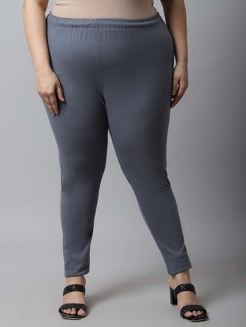 grey cotton leggings - 19915671 -  Standard Image - 0