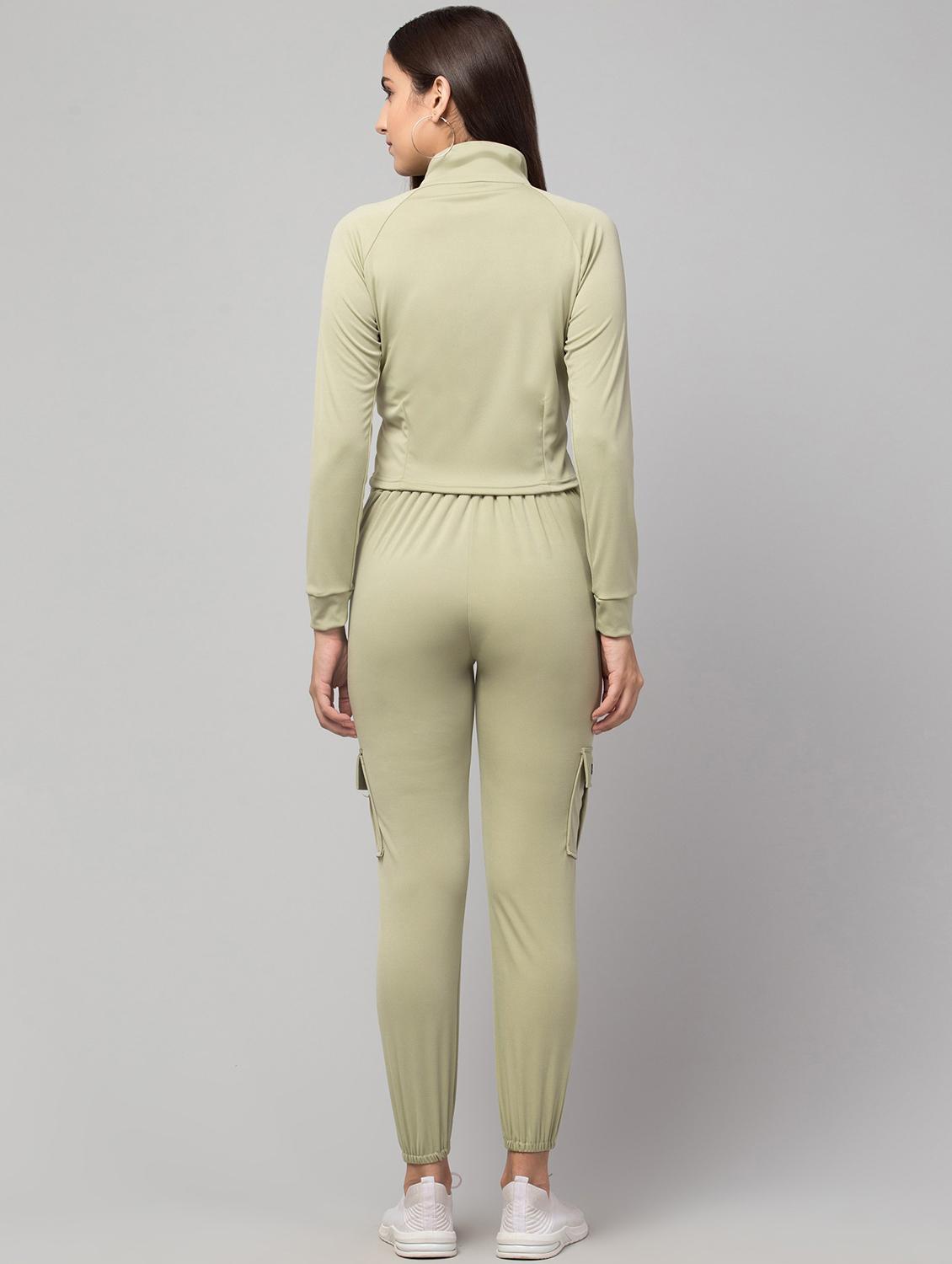 solid full length track suit - 19921780 - Standard Image - 2