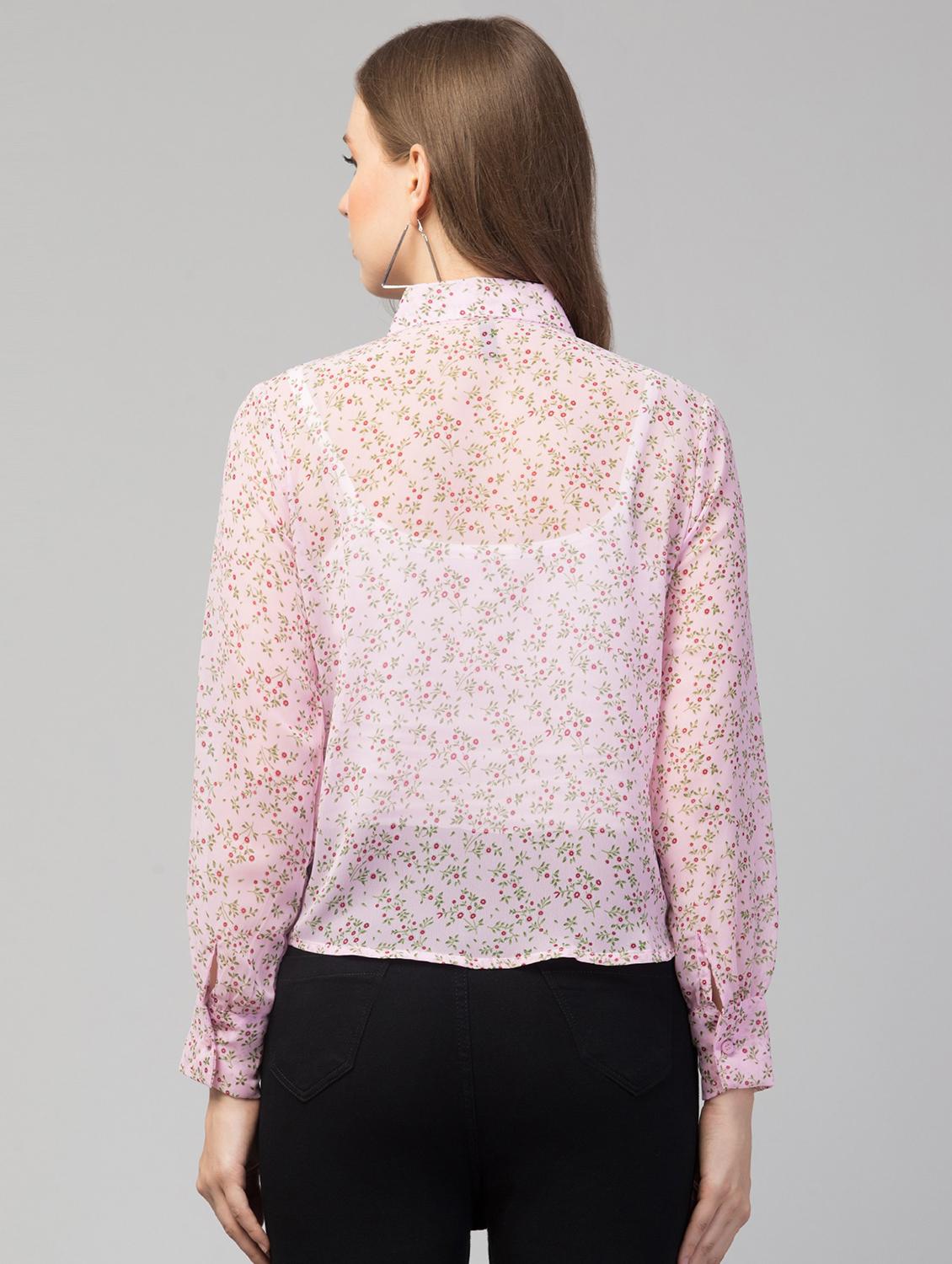 floral printed regular shirt - 19921835 - Standard Image - 2
