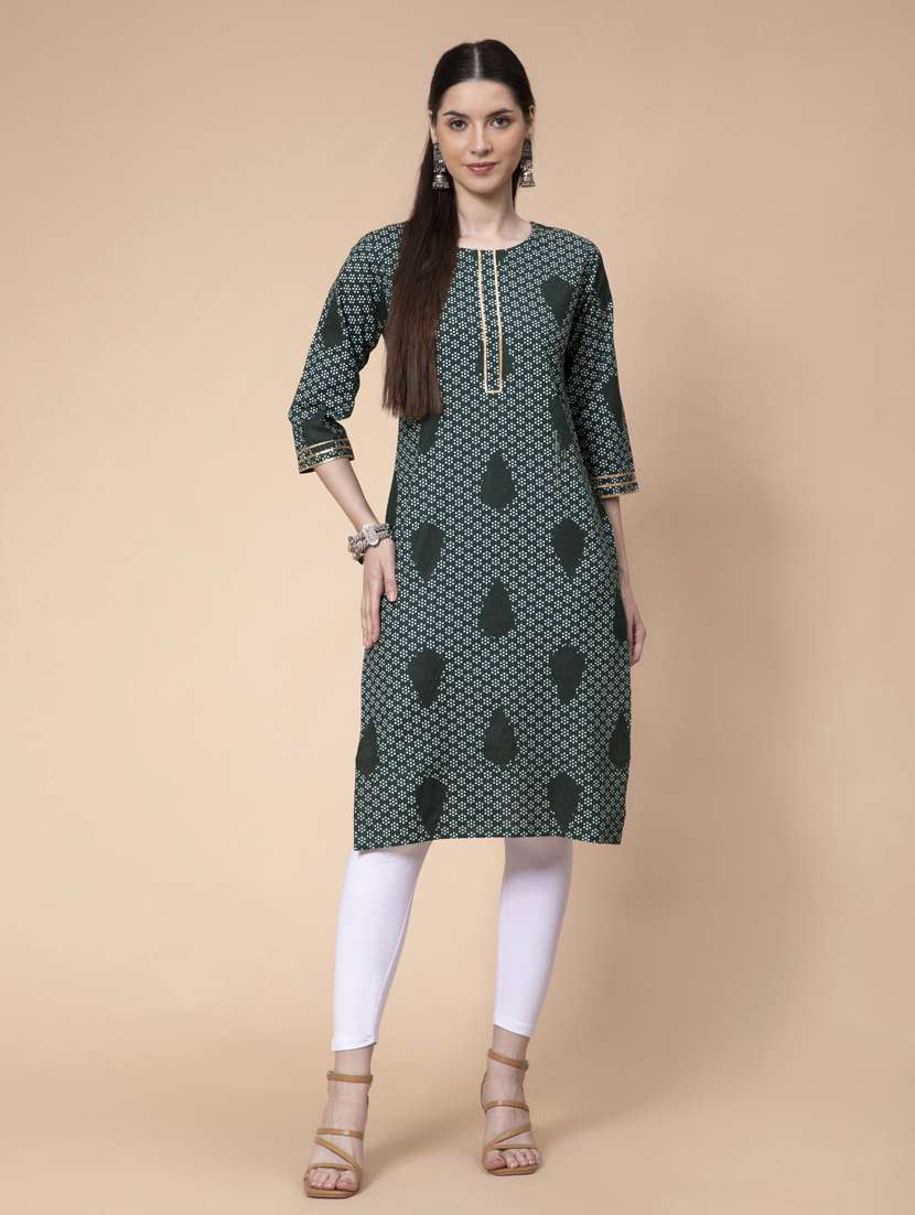women's straight kurta - 19925633 -  Standard Image - 2