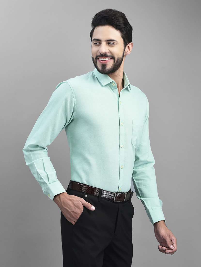 mens solids formal shirt - 19925674 - Standard Image - 2
