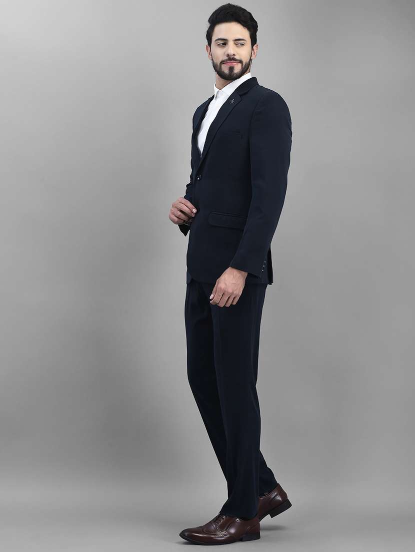 men's solid 2-piece suits set - 19925681 -  Standard Image - 2