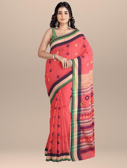 women self design handloom saree with blouse - 19925855 -  Standard Image - 0