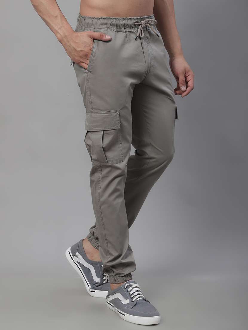 grey cotton cargos - 19927914 -  Standard Image - 2
