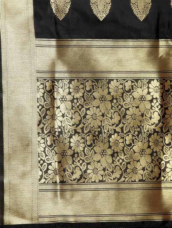 olive art silk dupatta - 19938079 - Standard Image - 2