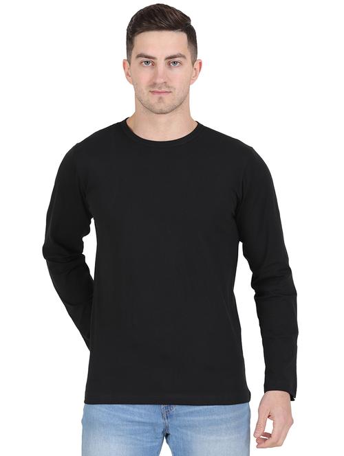 round neck solid regular t-shirt - 19938418 - Standard Image - 0