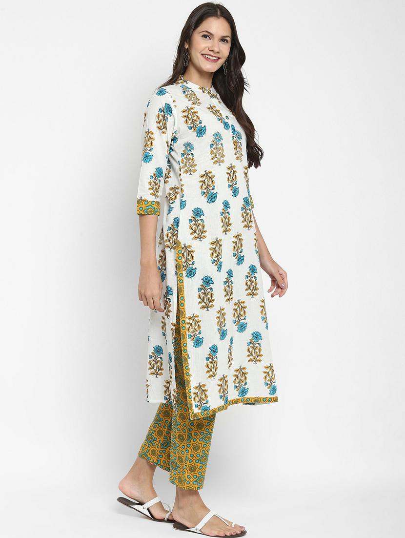printed kurta pant set - 19942646 - Standard Image - 2