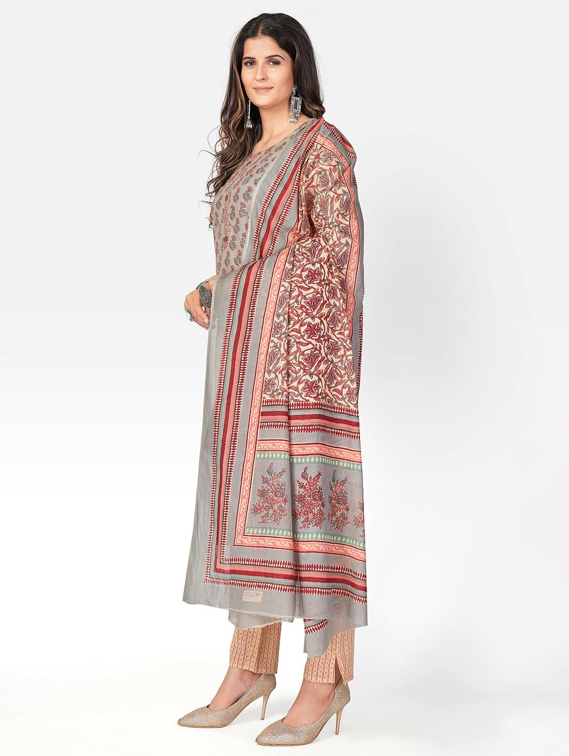 printed kurta dupatta set - 19942960 - Standard Image - 2