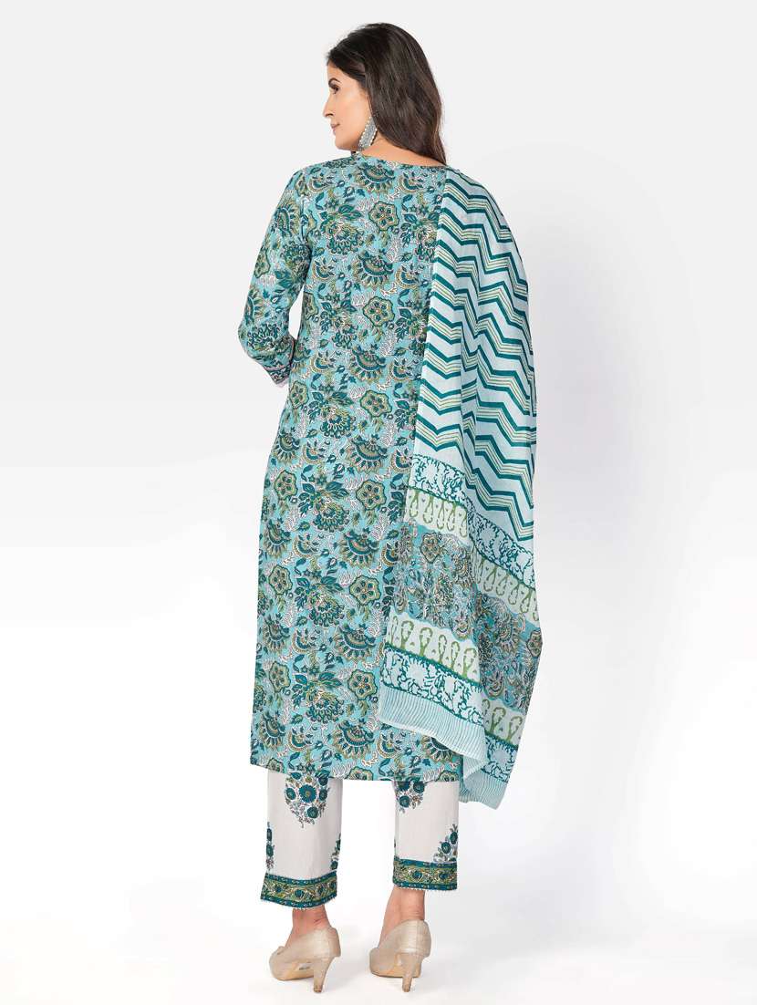 printed kurta pant set - 19942962 - Standard Image - 2