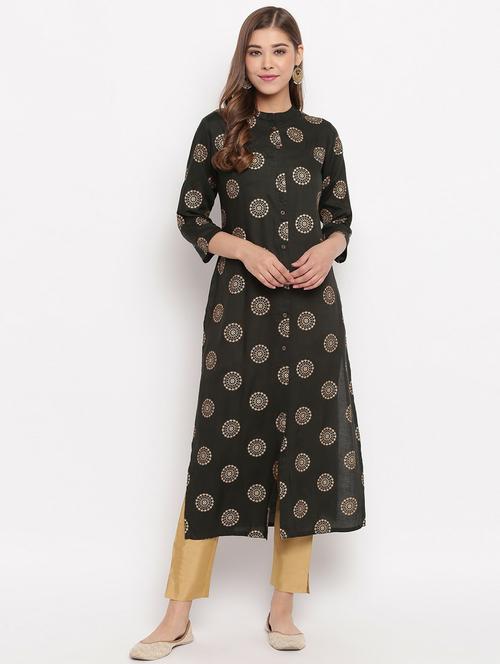 women's straight kurta - 19943010 -  Standard Image - 0