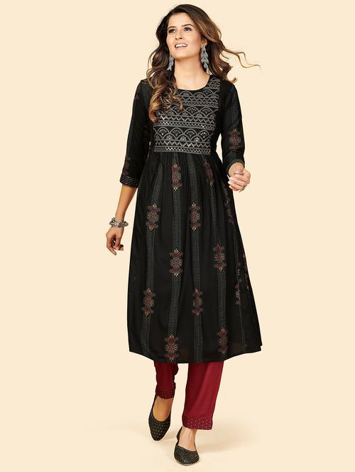 women's a-line kurta - 19943266 - Standard Image - 0