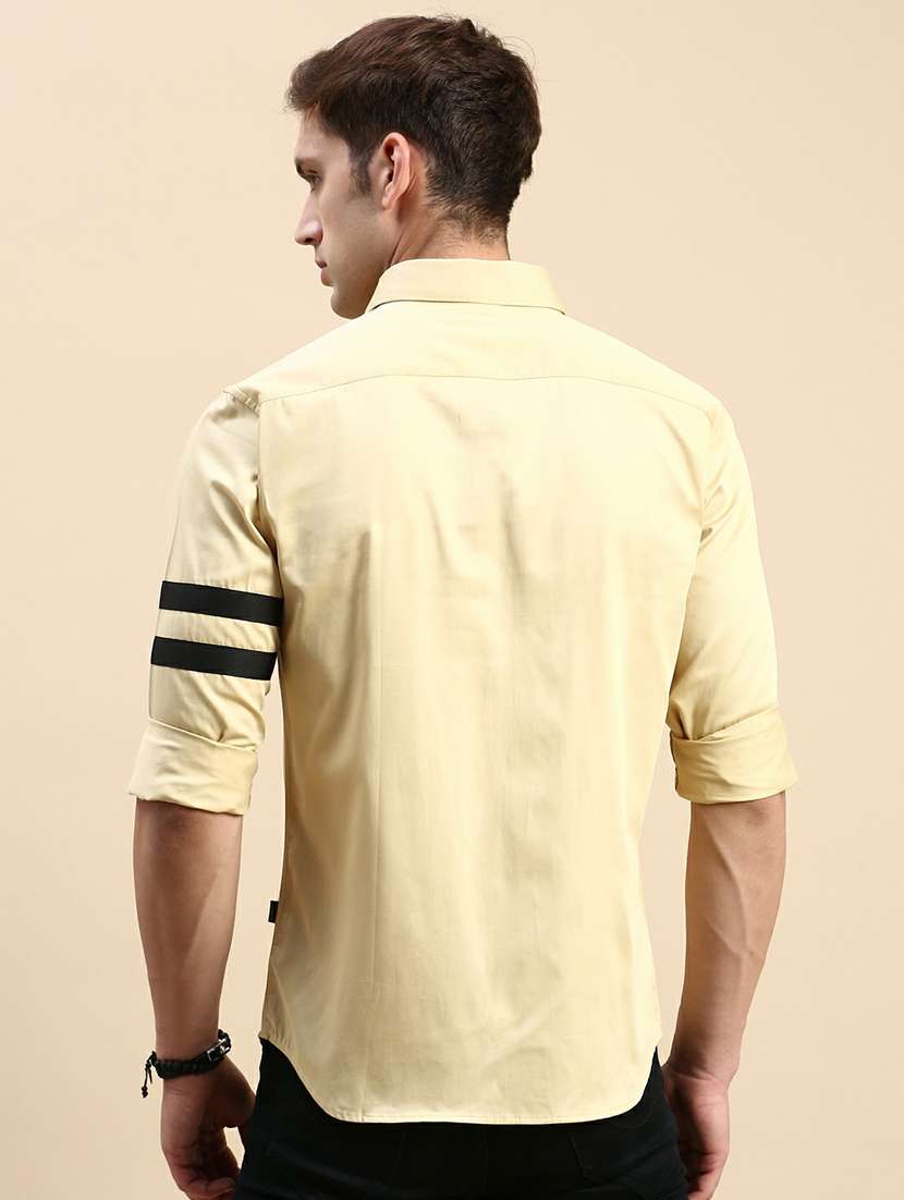 mens solid casual shirt - 19944518 -  Standard Image - 2