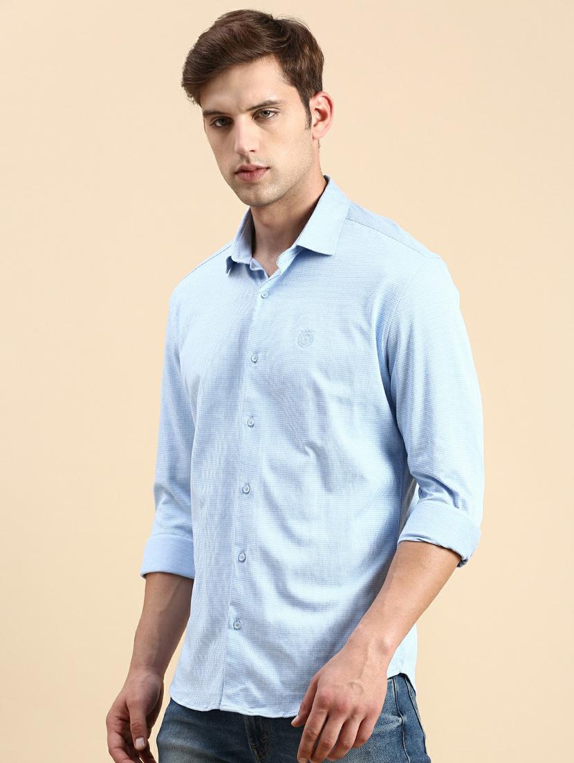 mens solid casual shirt - 19944528 - Standard Image - 2