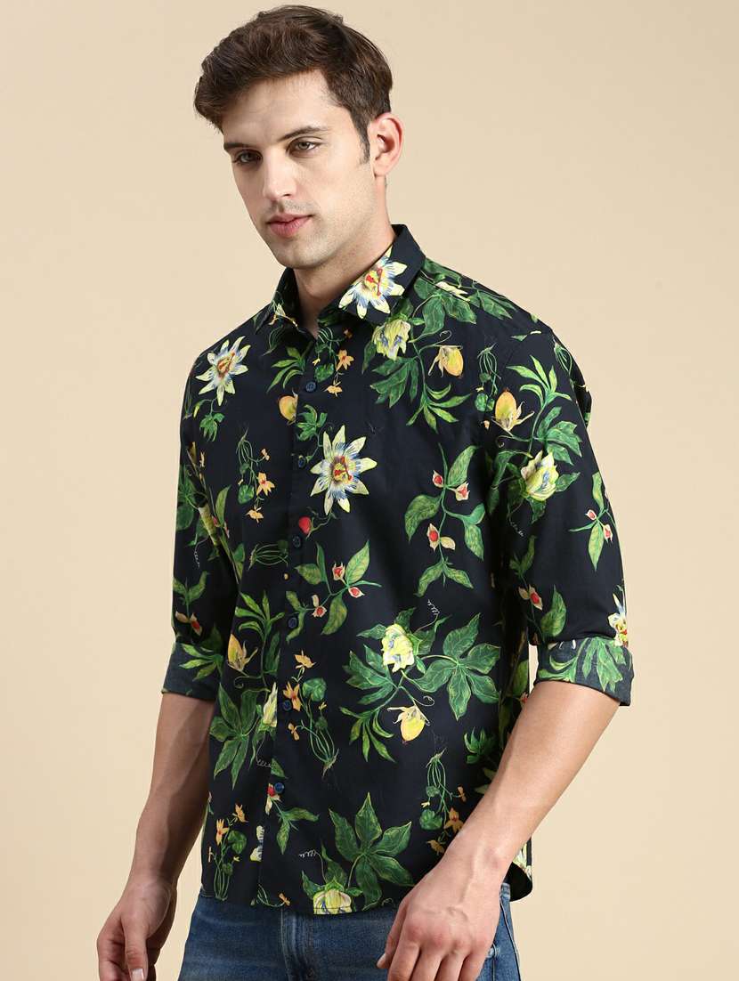 mens florals casual shirt - 19944581 -  Standard Image - 2