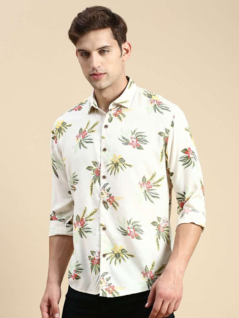 mens florals casual shirt - 19944599 -  Standard Image - 2