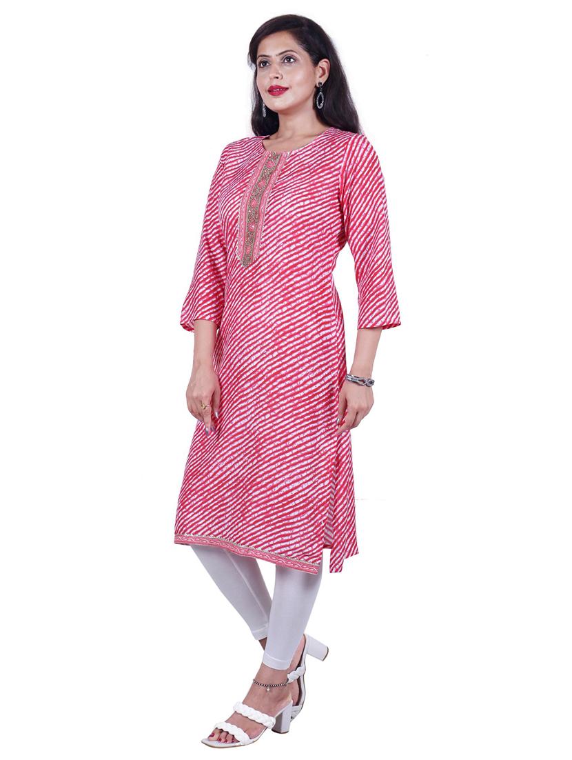 women's straight kurta - 19944721 - Standard Image - 2