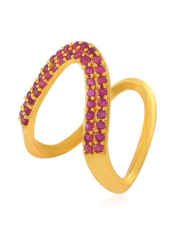 gold plated finger ring