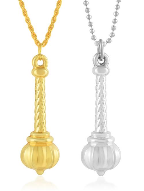 unisex chain pendant combo - 19945346 -  Standard Image - 0