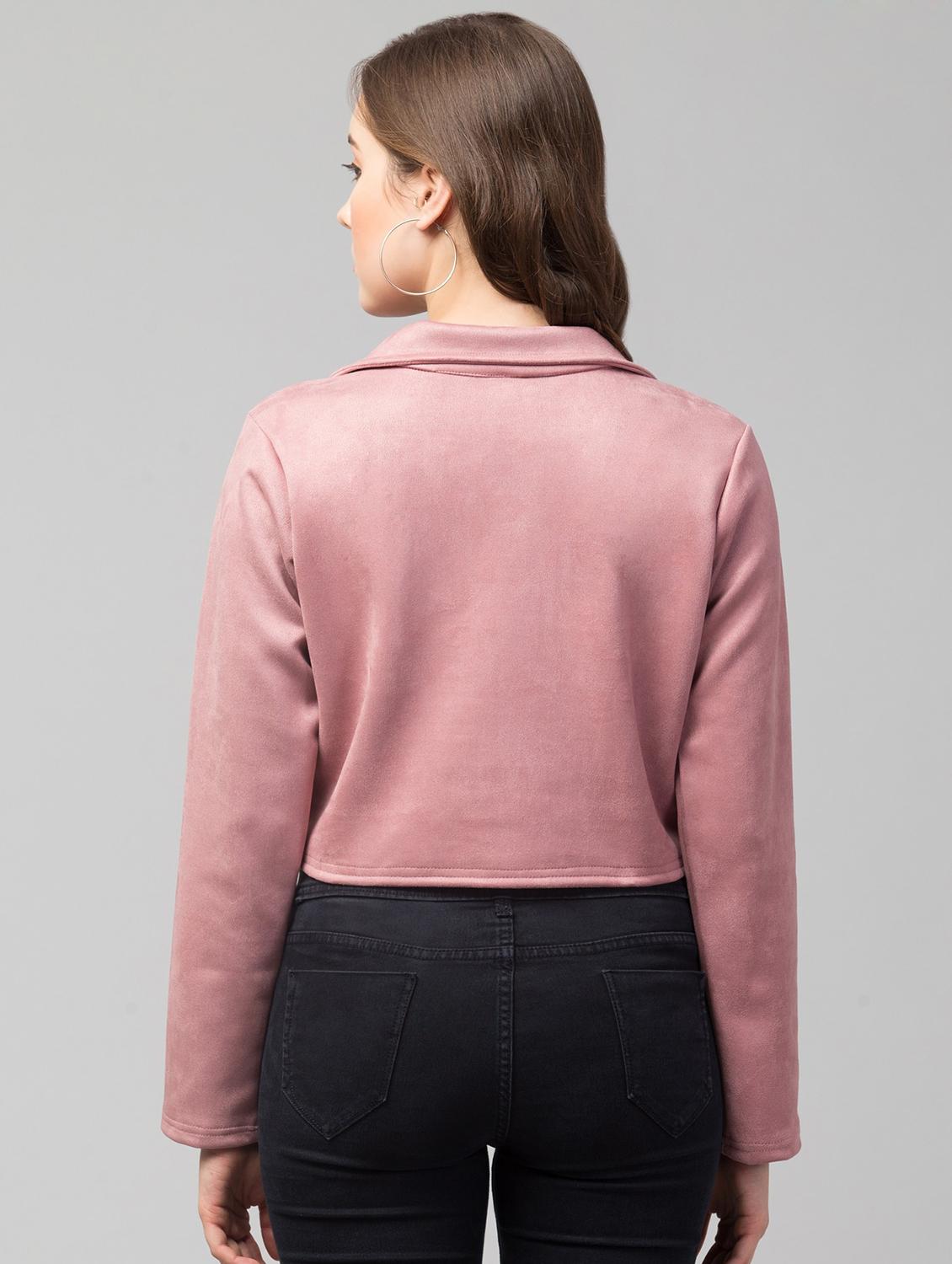 spread collar solid regular jacket - 19945483 - Standard Image - 2