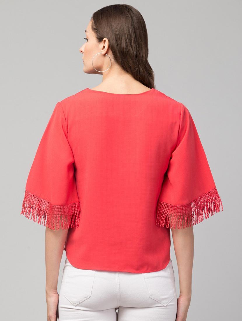pink solid regular top - 19945568 - Standard Image - 2